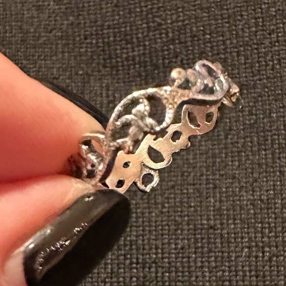 Sterling Silver Filigree Ring - Picture 6 of 6